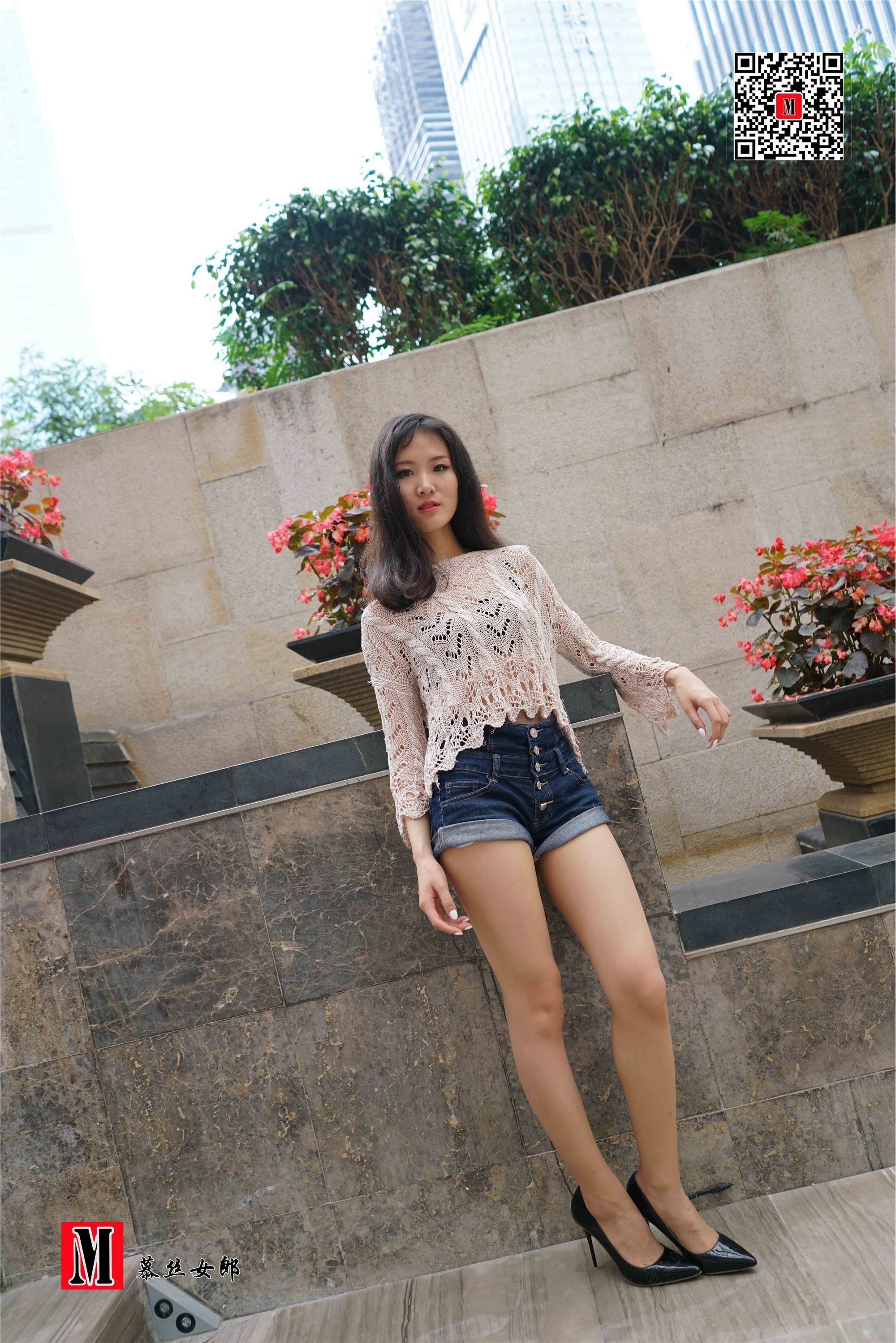 MussGirl慕丝女郎  NO.041 热裤下裸露的大长腿